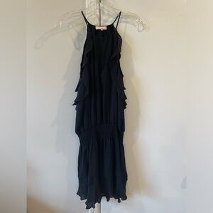 Parker Dress black short with elastic at waist